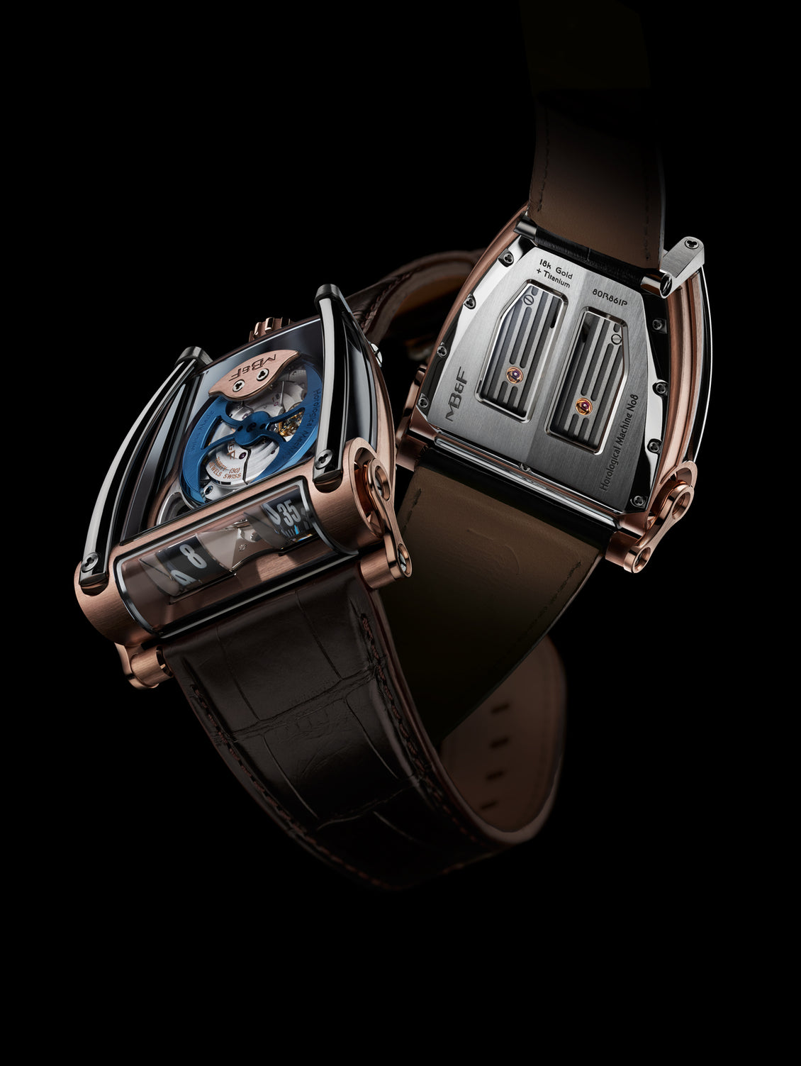 MB&F Horological Machine N°8 Can-Am RT- Red Gold/Titanium