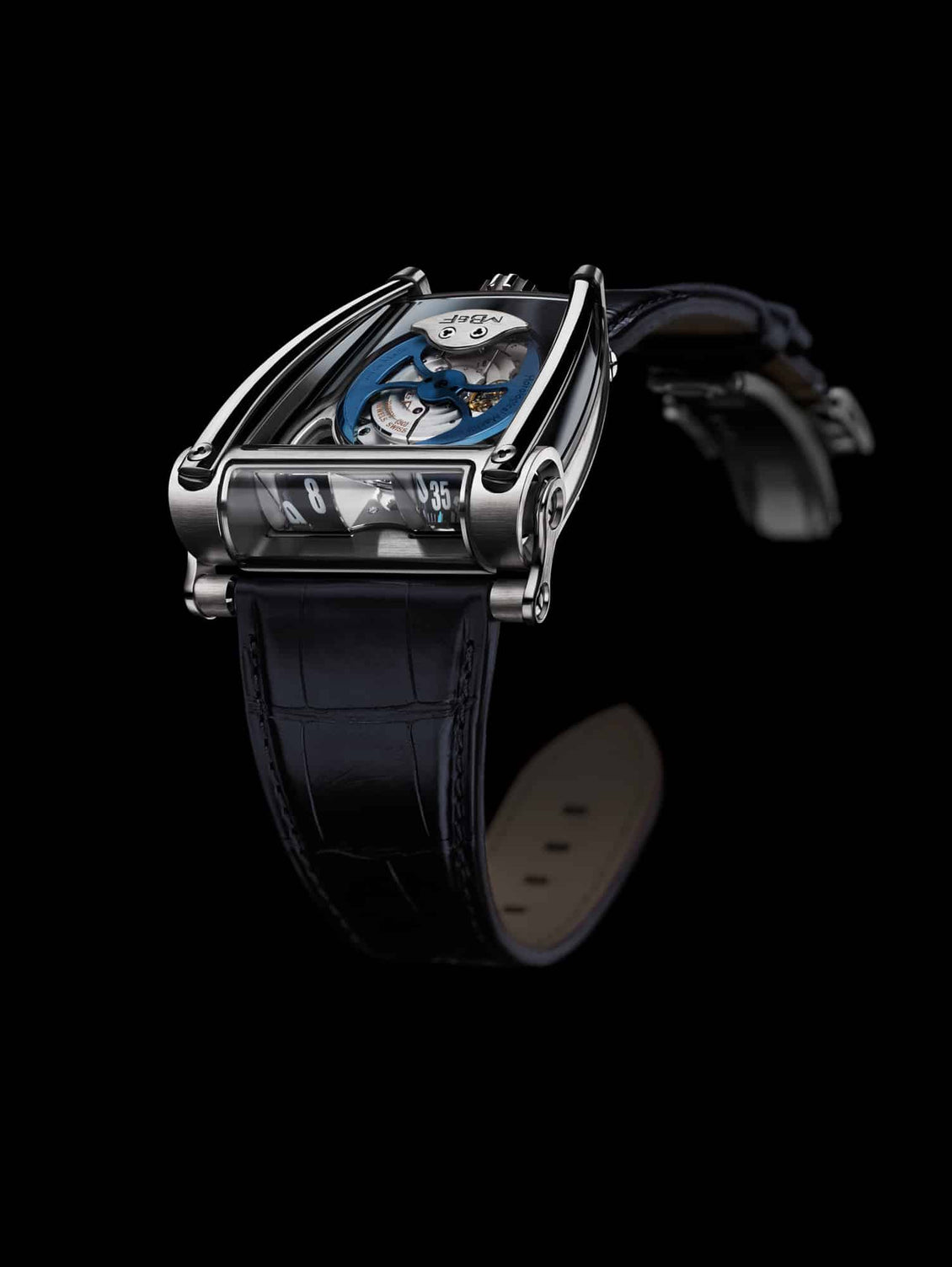 MB&F Horological Machine N°8 Can-Am- White Gold/Titanium