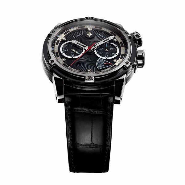 Louis Moinet JULES VERNE III Titanium and Stainless Steel
