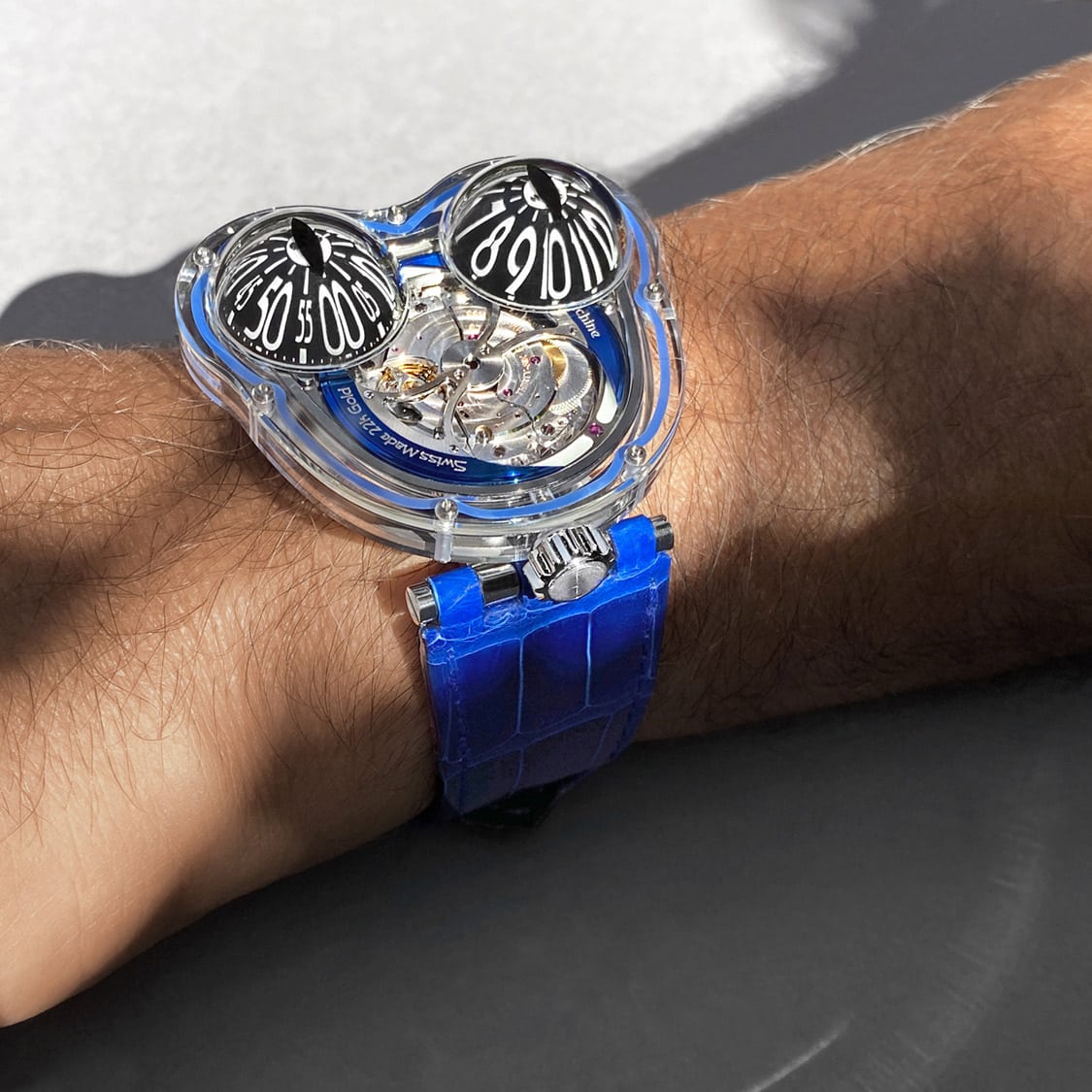 MB&F HM3 Frog X Blue