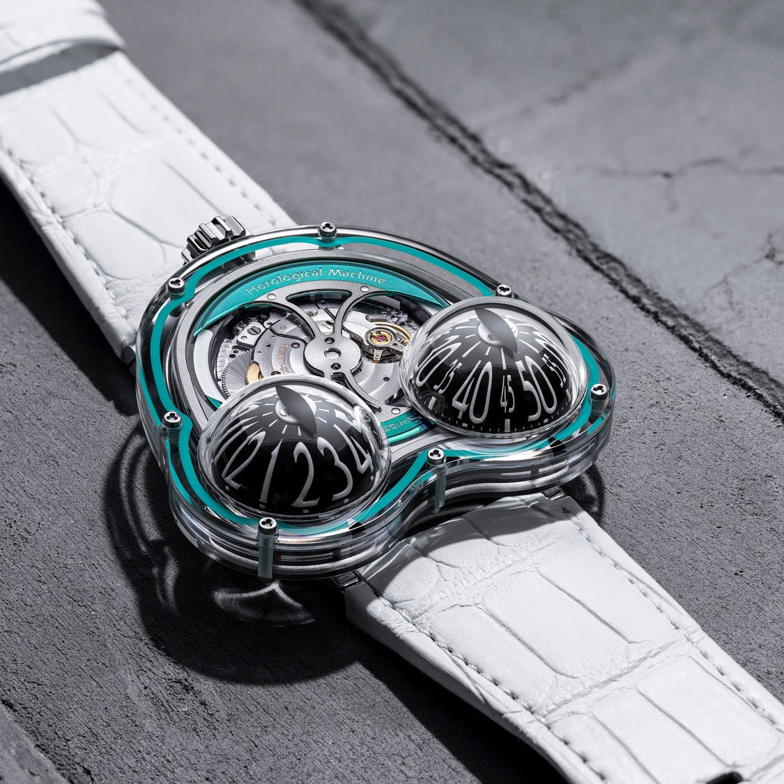 MB&F HM3 Frog X Turquoise