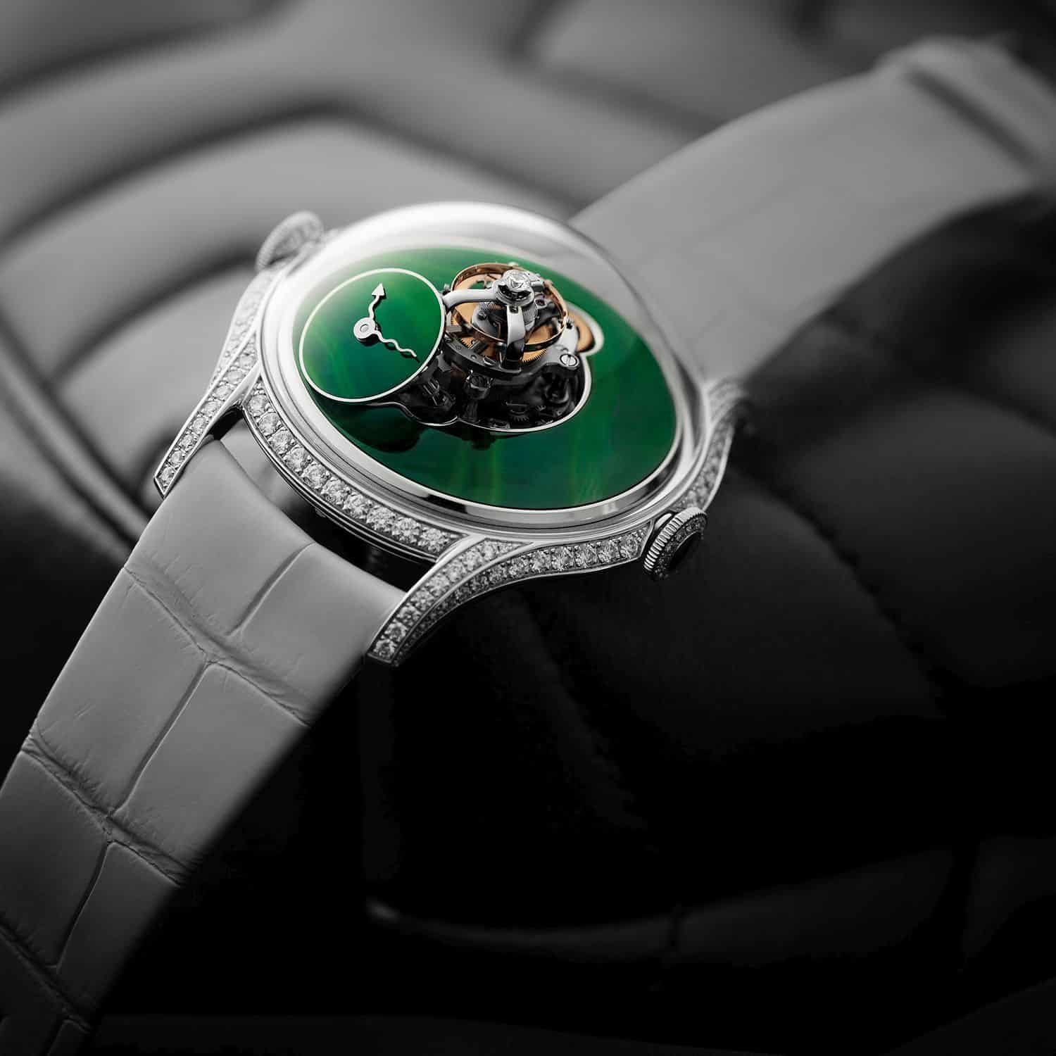 MB&F Legacy Machine FlyingT Malachite