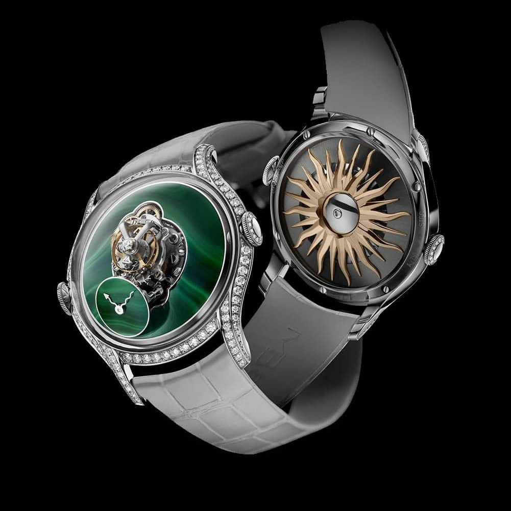 MB&F Legacy Machine FlyingT Malachite