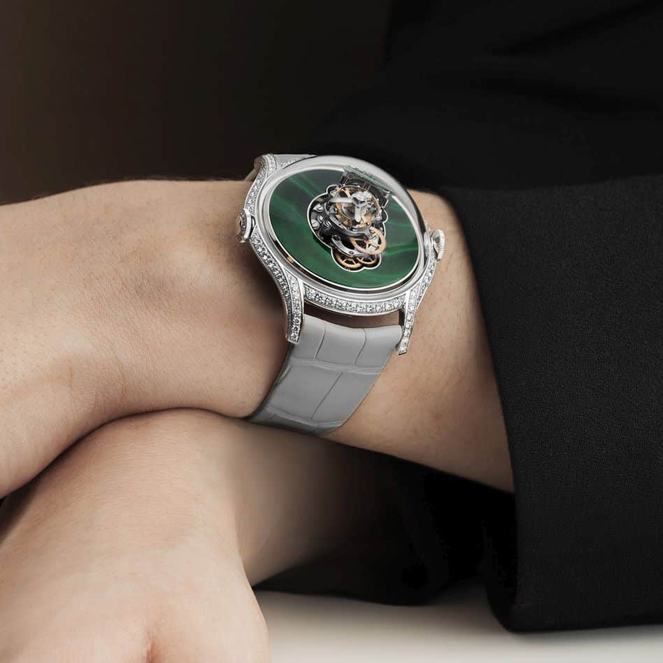 MB&F Legacy Machine FlyingT Malachite