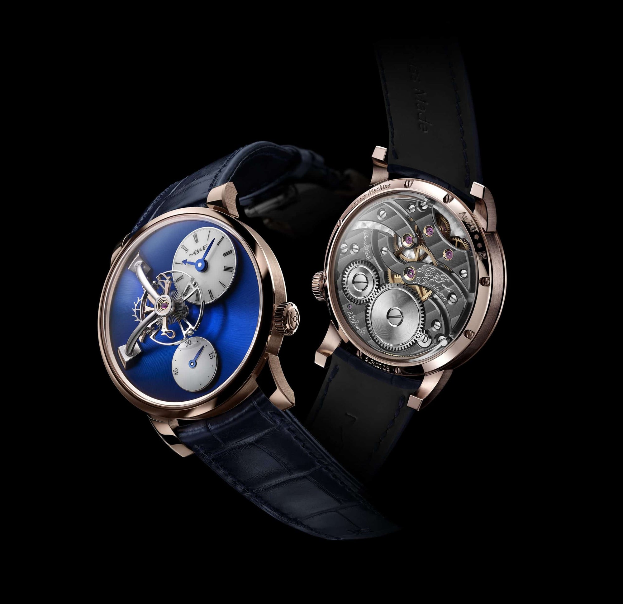 MB&F Legacy Machine 101- Red Gold/Platinum