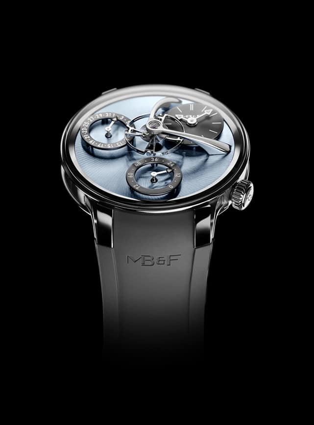 MB&F LM Split Escapement EVO- Light Blue/Titanium