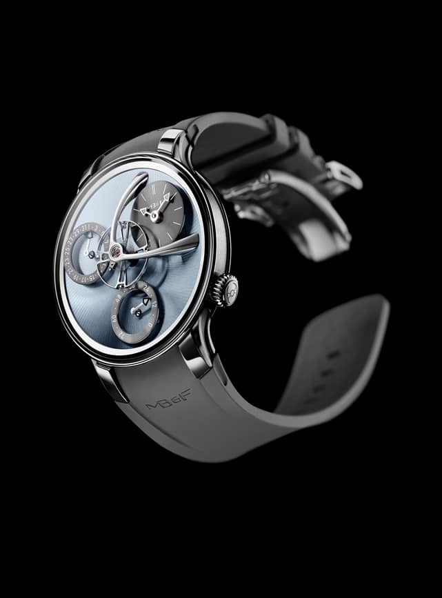 MB&F LM Split Escapement EVO- Light Blue/Titanium