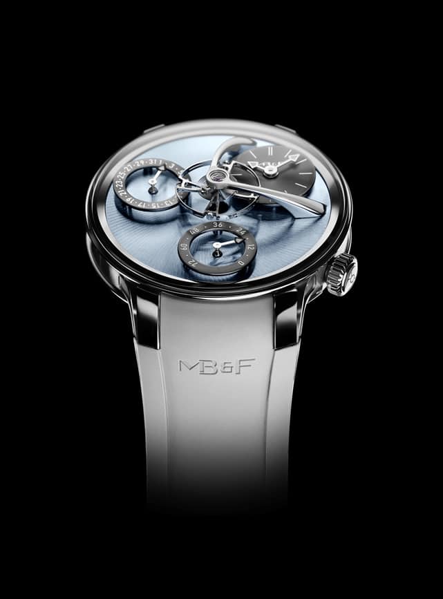 MB&F LM Split Escapement EVO- Light Blue/Titanium