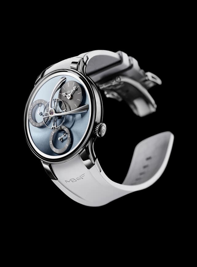 MB&F LM Split Escapement EVO- Light Blue/Titanium