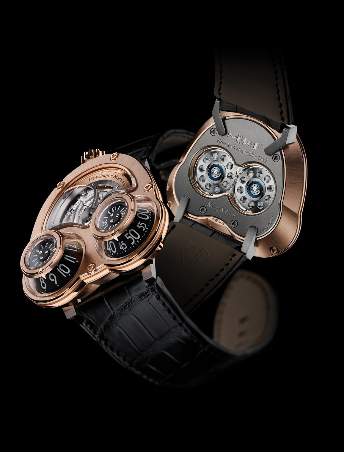 MB&F HM3 Megawind RG- Red Gold/Titanium