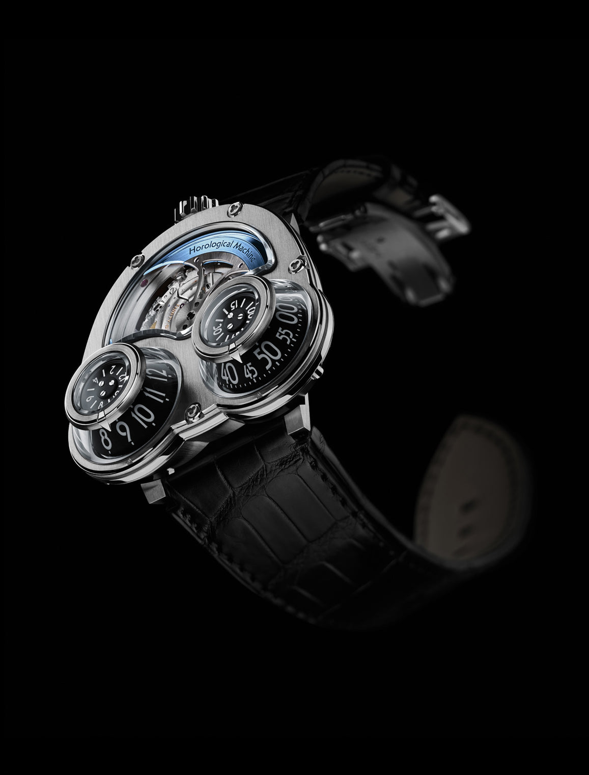 MB&F HM3 Megawind WG- White Gold/Titanium