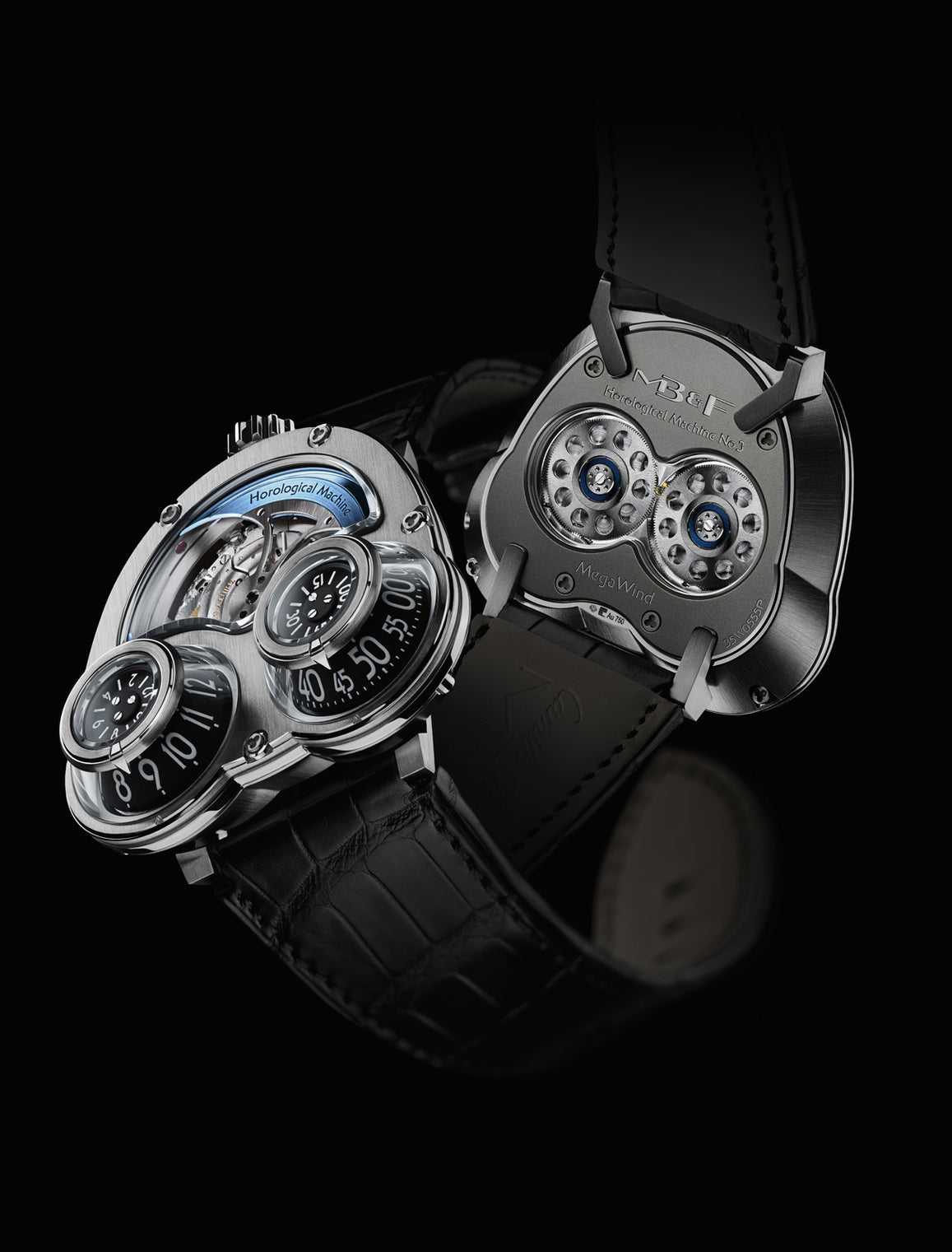 MB&F HM3 Megawind WG- White Gold/Titanium