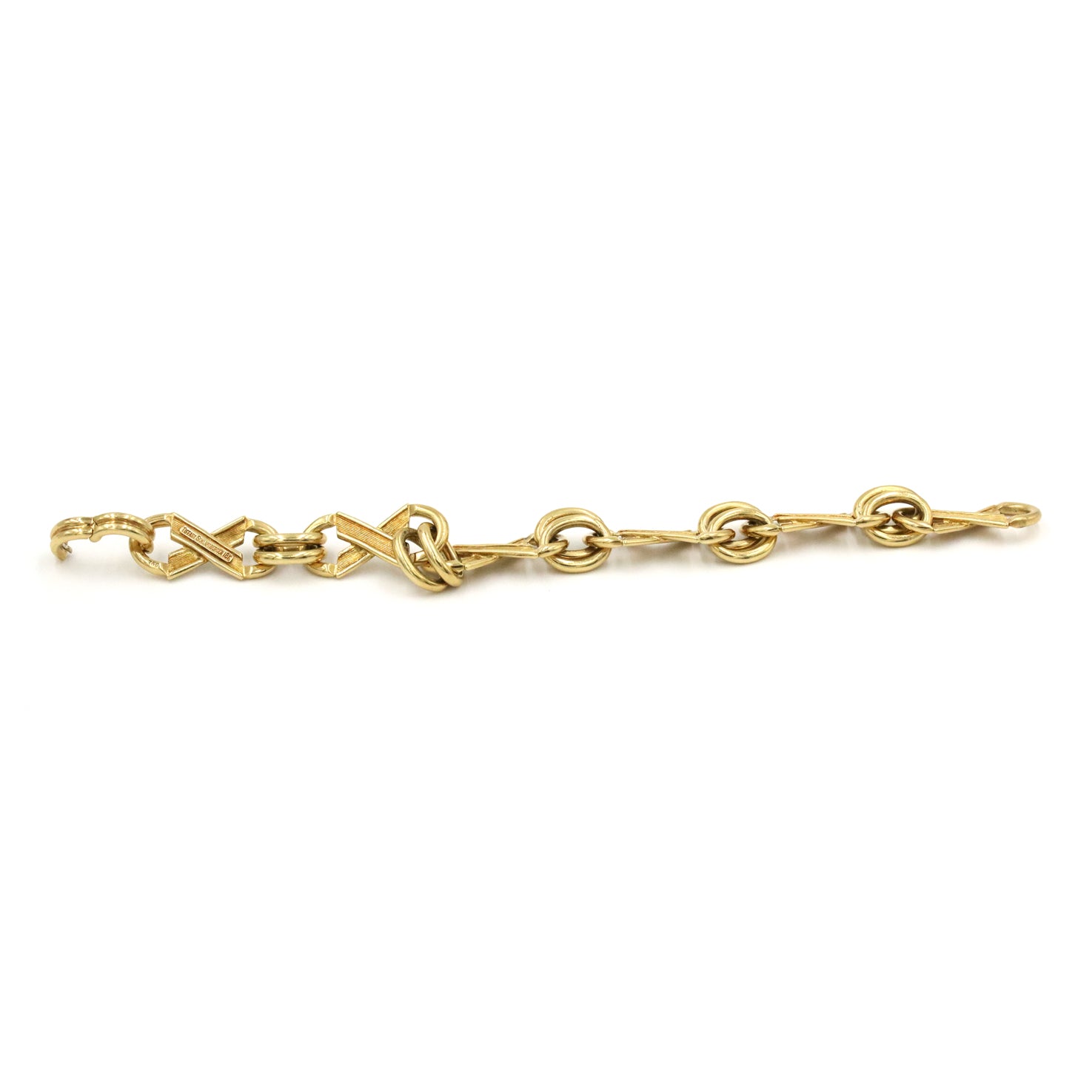 Schlumberger Link "X" Bracelet