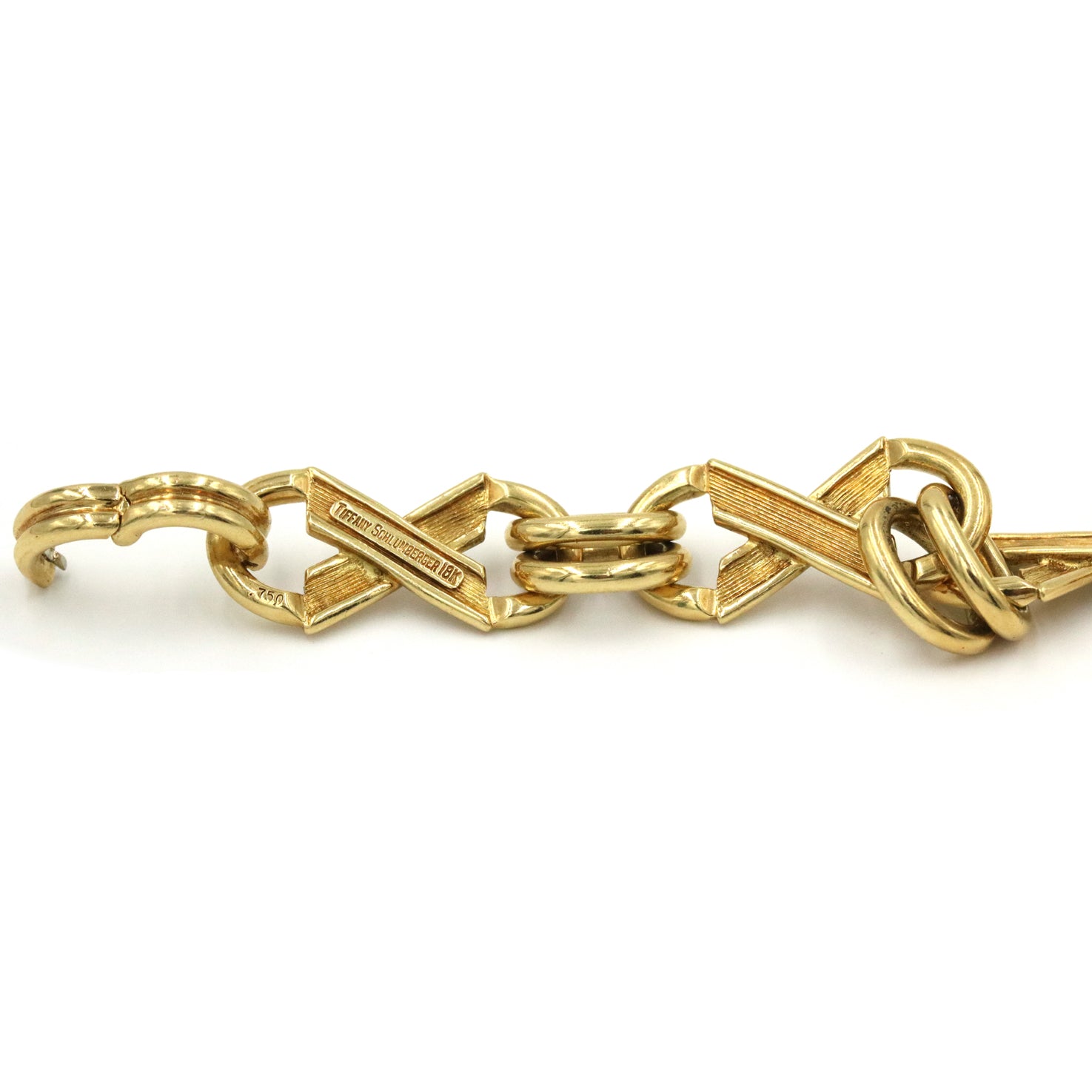 Schlumberger Link "X" Bracelet