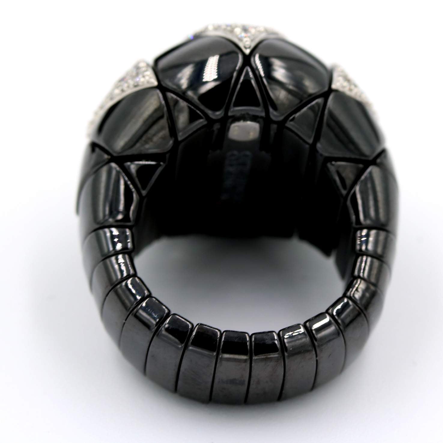 1.98 CTW ROBERTO DEMEGLIO CERAMIC RING