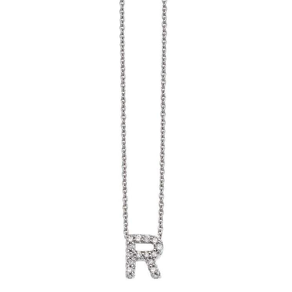 Roberto Coin Love Letter "R" Necklace