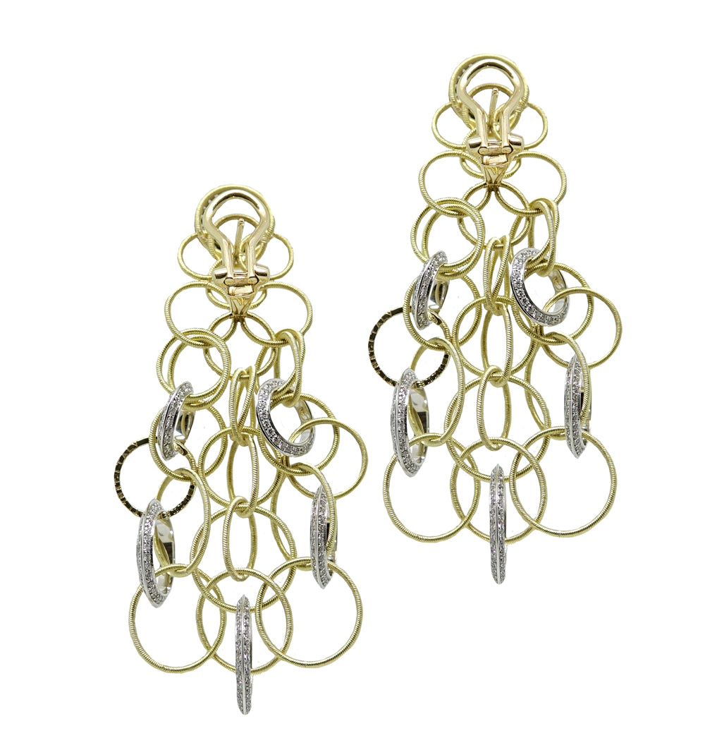 Buccellati Hawaii Diamond Earrings