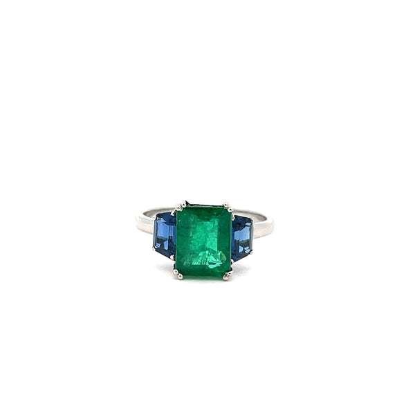 Emerald & Sapphire Ring