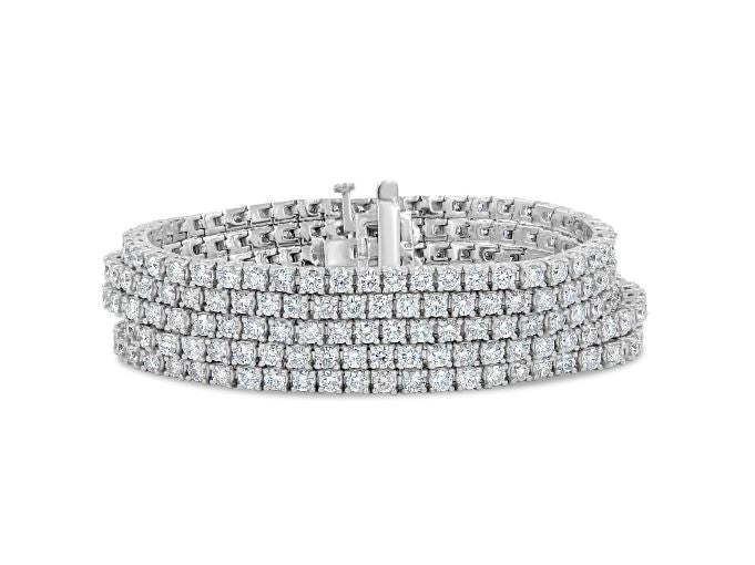 Diamond Five Strand Bracelet