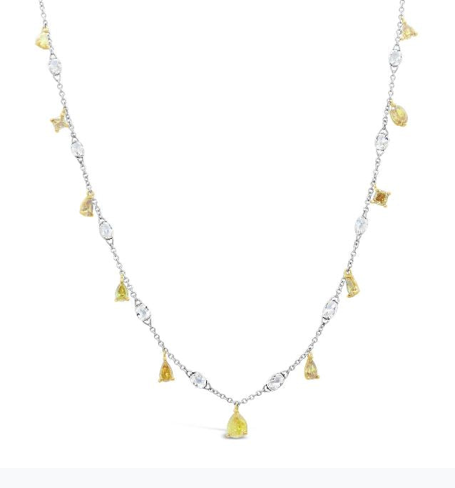 Inbar Fancy Yellow Diamond Chocker