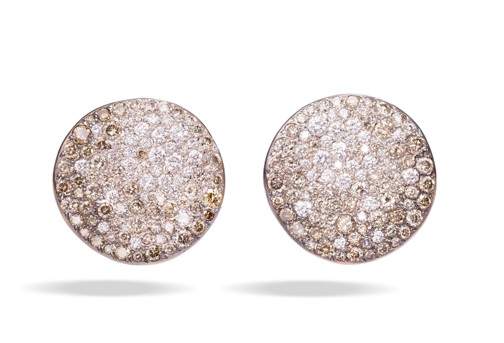 Pomellato Sabbia Stud Diamond Earrings