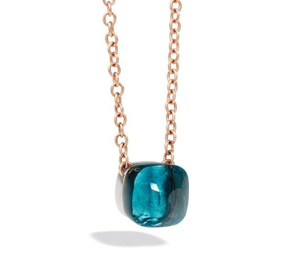 Pomellato Maxi Nudo Blue Topaz Necklace