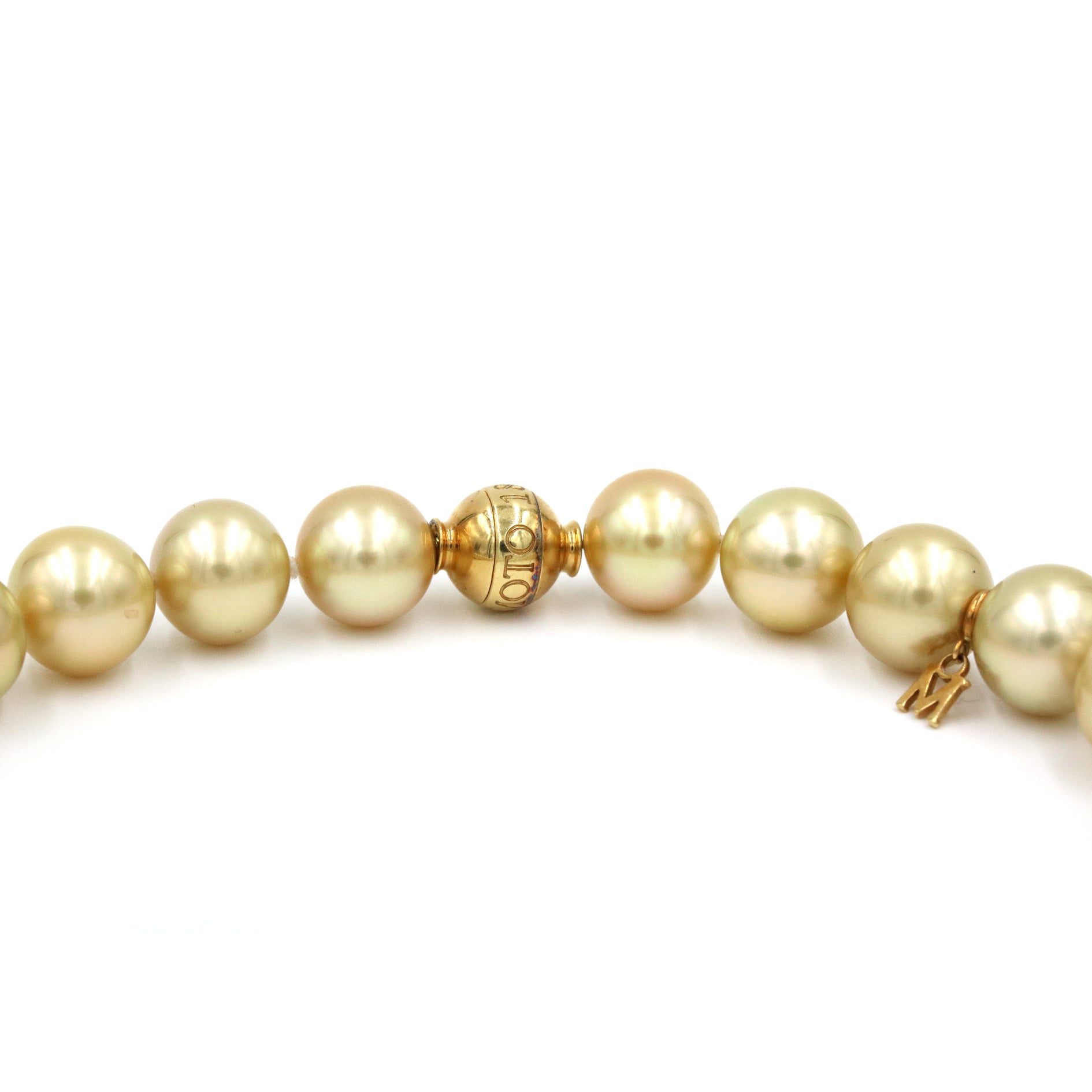 Mikimoto Golden Pearl Necklace