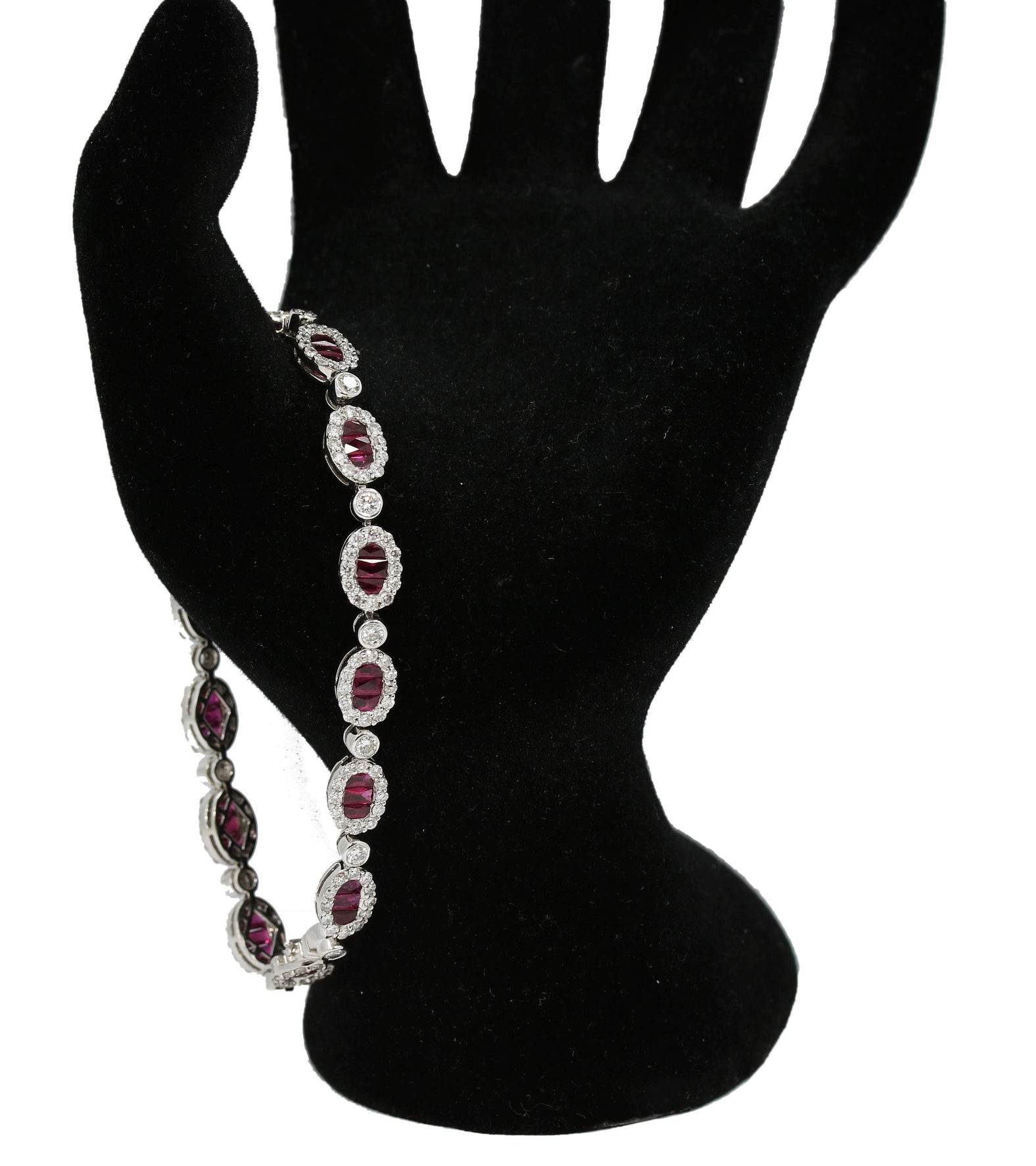 Ruby And Diamond Bracelet