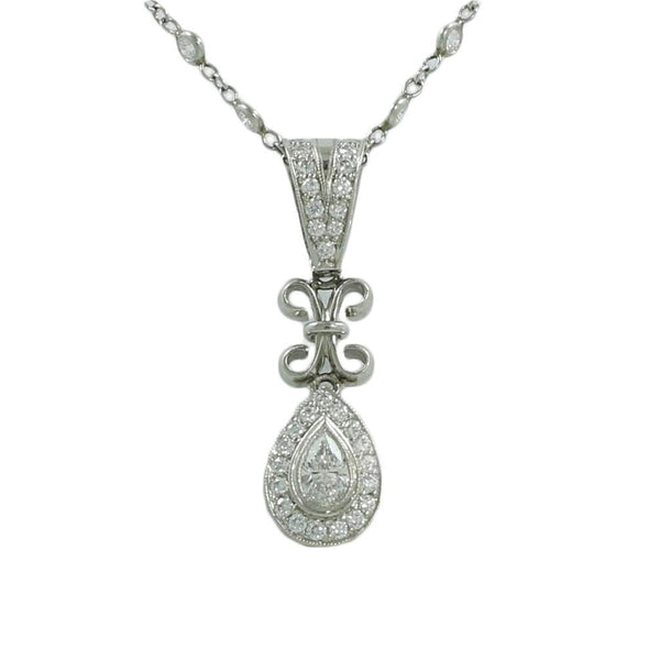 Michael Beaudry Diamond Station Necklace
