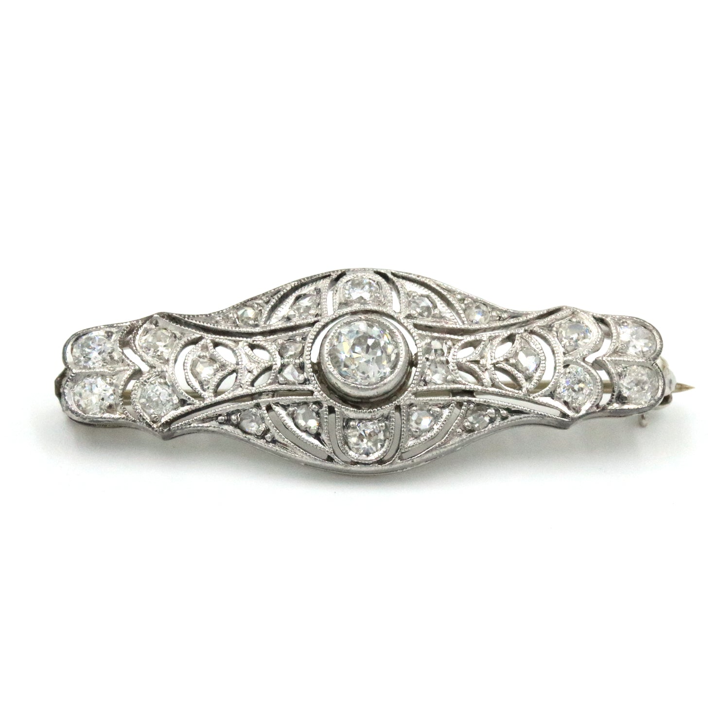 Art Deco Diamond Pin