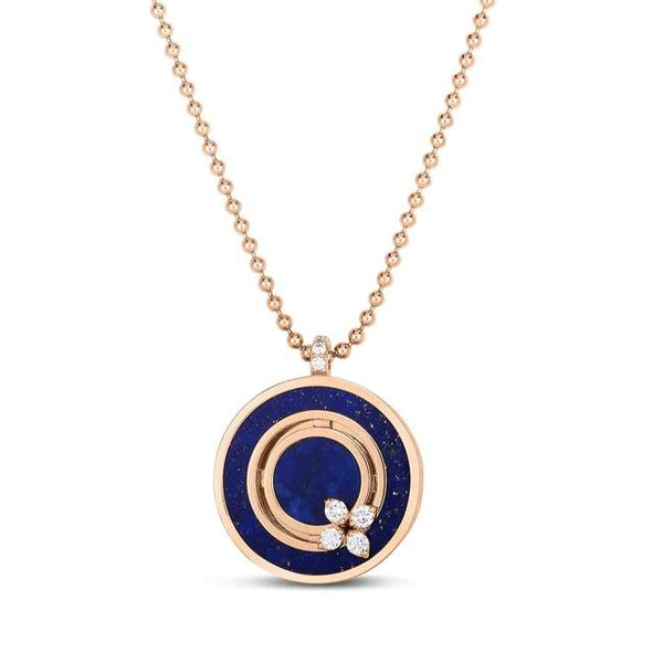 Roberto Coin Love In Verona Medallion Necklace