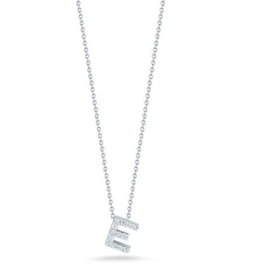 Roberto Coin Love Letter "E" Necklace