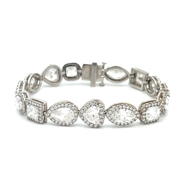 Diamond Multi-Shape Bracelet