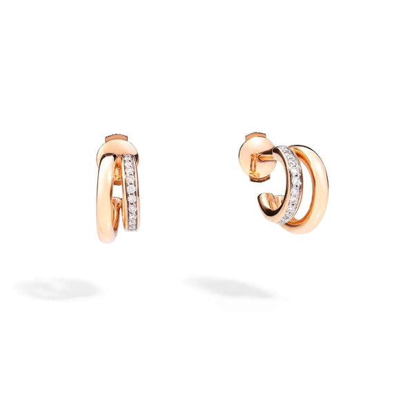 Pomellato Together Double Loop Earrings