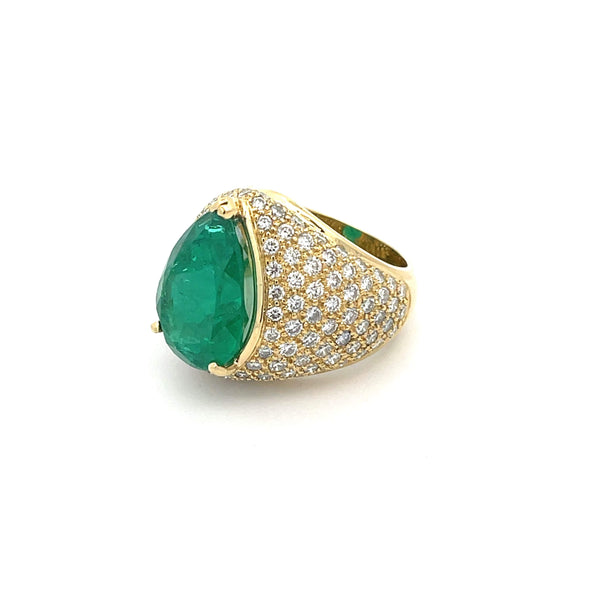 Columbian Emerald Fashion Ring