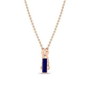 Roberto Coin Art Deco Zipper Necklace