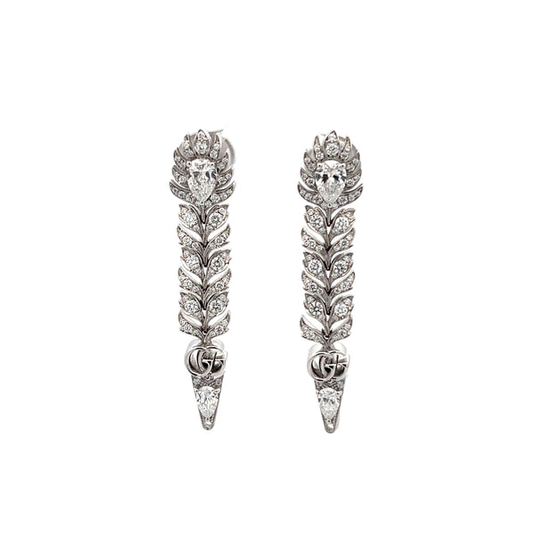 Gucci Flora Diamond Earrings