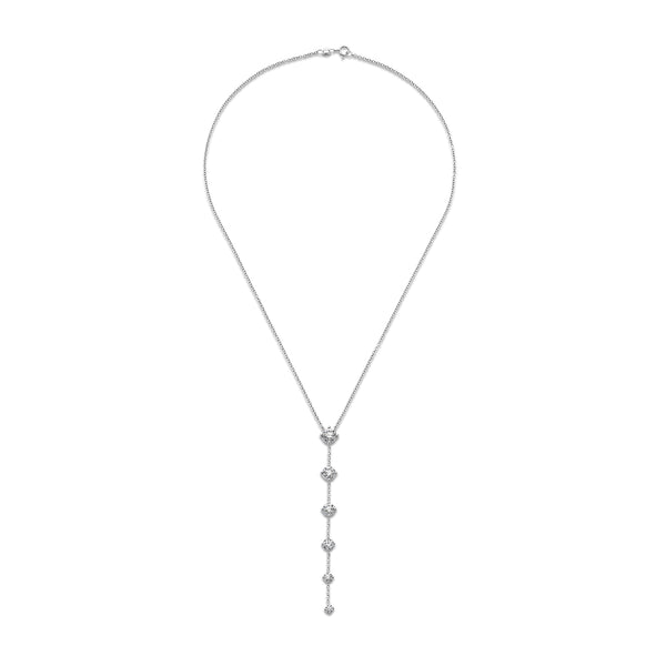 Diamond Linear Pendant Necklace