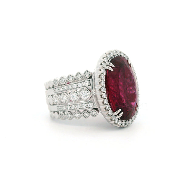 Christopher Designs Rubellite Ring