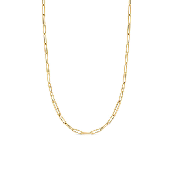 Roberto Coin Alternating Paperclip & Round Link Chain Necklace