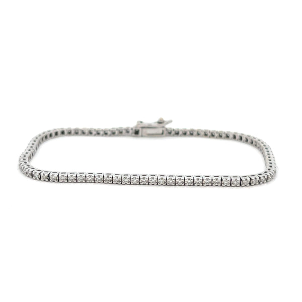 Small Diamond Tennis Bracelet