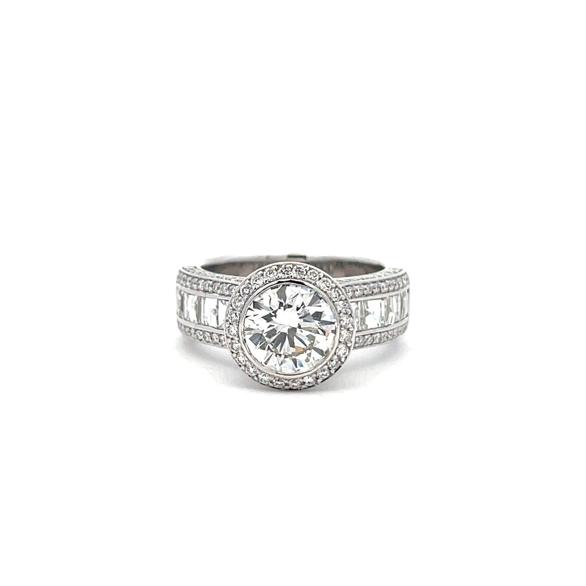 Bez Ambar Tulip Diamond Ring