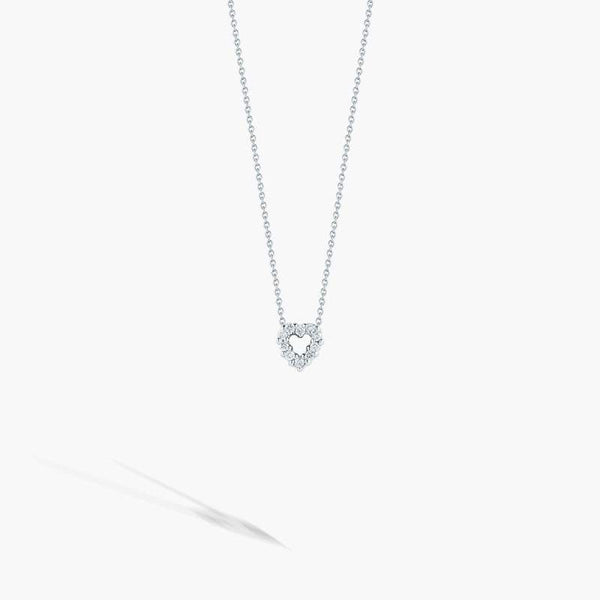 Roberto Coin Reversible Heart Sapphire Necklace