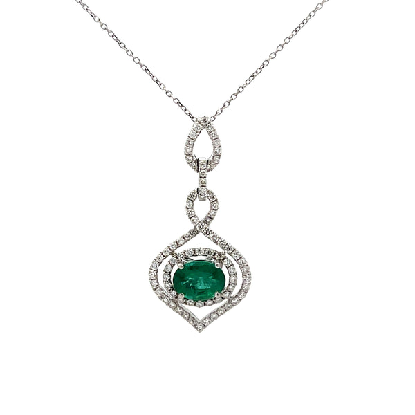 Emerald Fashion Necklace