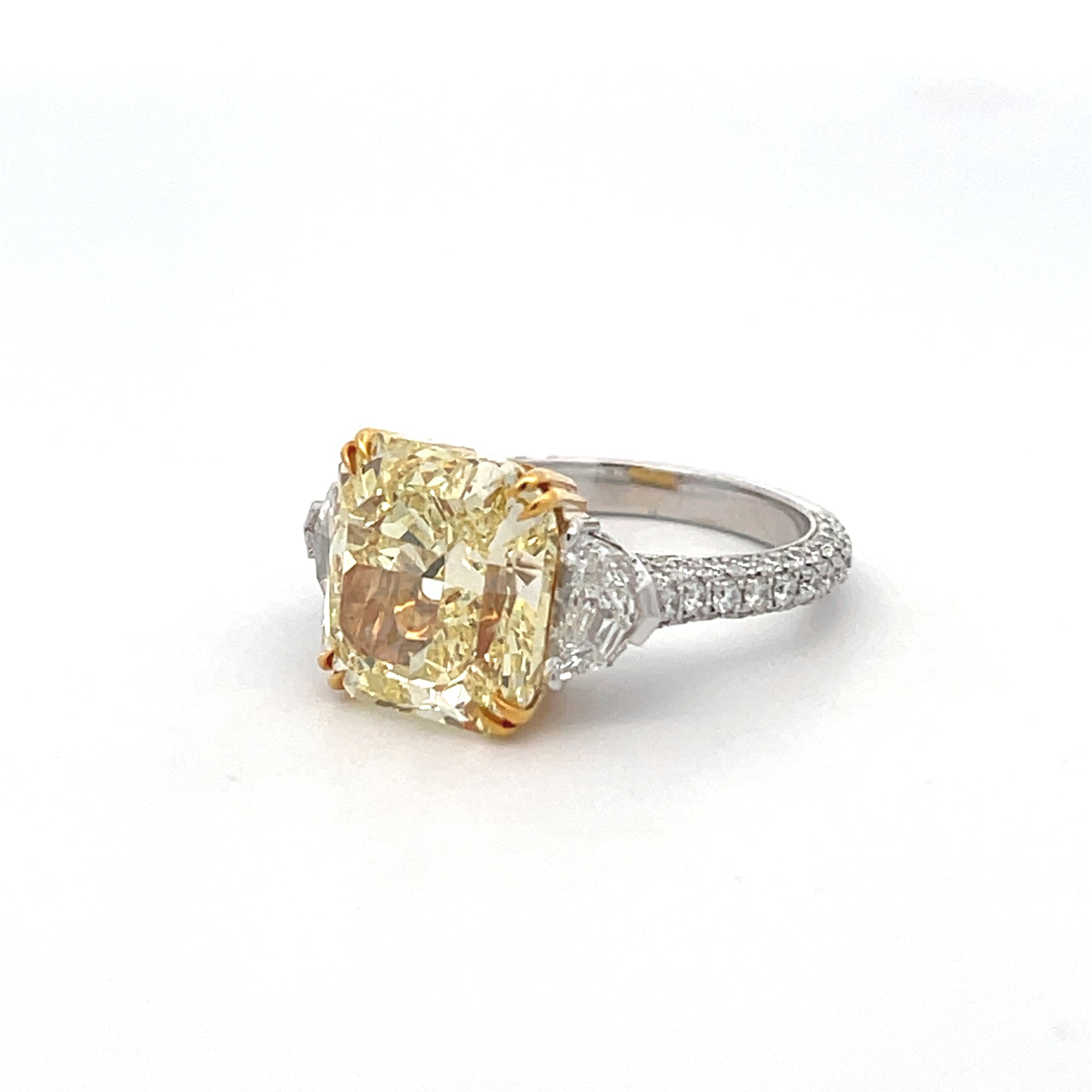 Yellow Diamond Engagement Ring