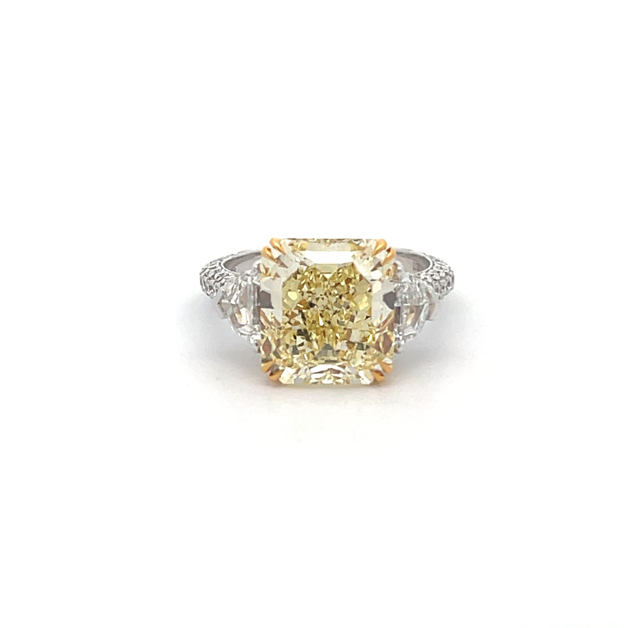 Yellow Diamond Engagement Ring