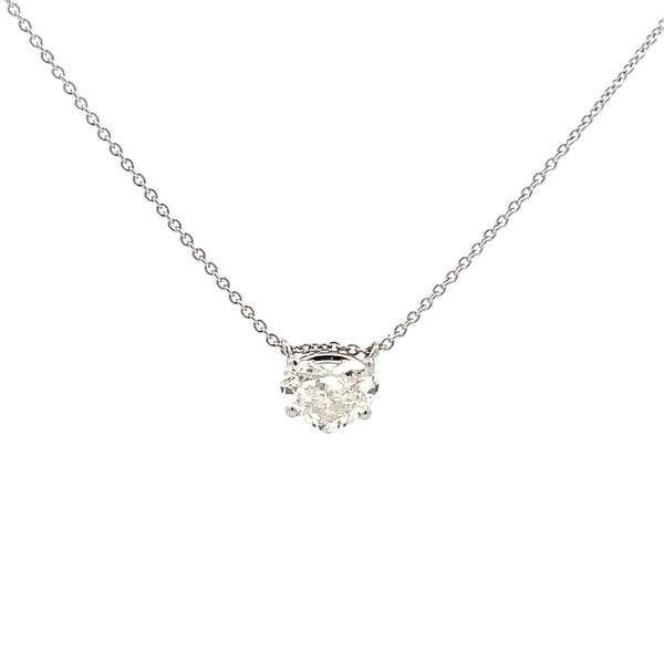 Diamond Heart Pendant Necklace