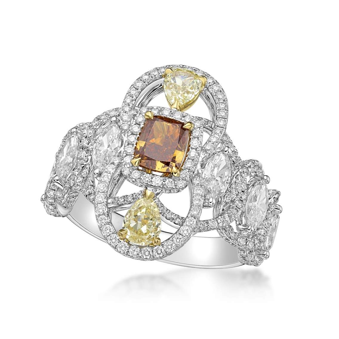 Yellow Diamond Ring