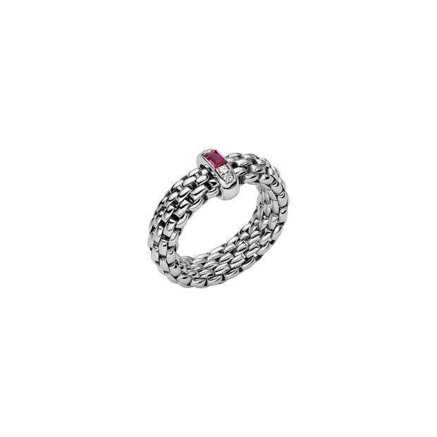 Fope Vendome Ruby Ring