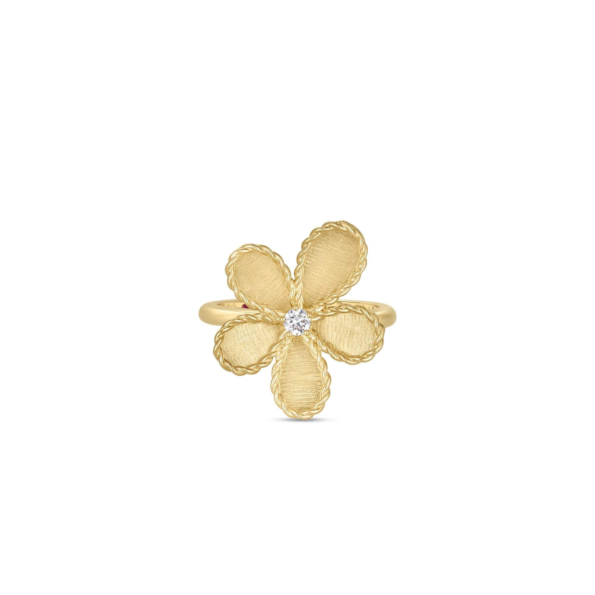 Roberto Coin Jasmine Flower Ring